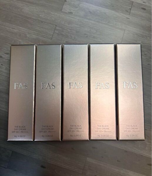 【5本】 FAS ザブラックデイクリーム 現品同量