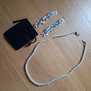 ★MZUU★Jiyoungdornerネックレス&イヤリング 2点セット