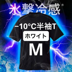 ワークマン 氷撃冷感(R)-10℃半袖Tシャツ M ホワイト 新品未使用 暑熱対策 熱中症対策 アウトドア スポーツ 2025