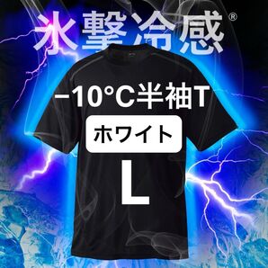 ワークマン 氷撃冷感(R)-10℃半袖Tシャツ L ホワイト 新品未使用 暑熱対策 熱中症対策 アウトドア スポーツ 2025