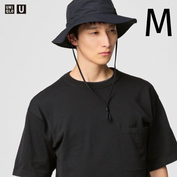 UNIQLO U ユニクロU クルーネックセーター 半袖 ブラック Mサイズ 新品未使用