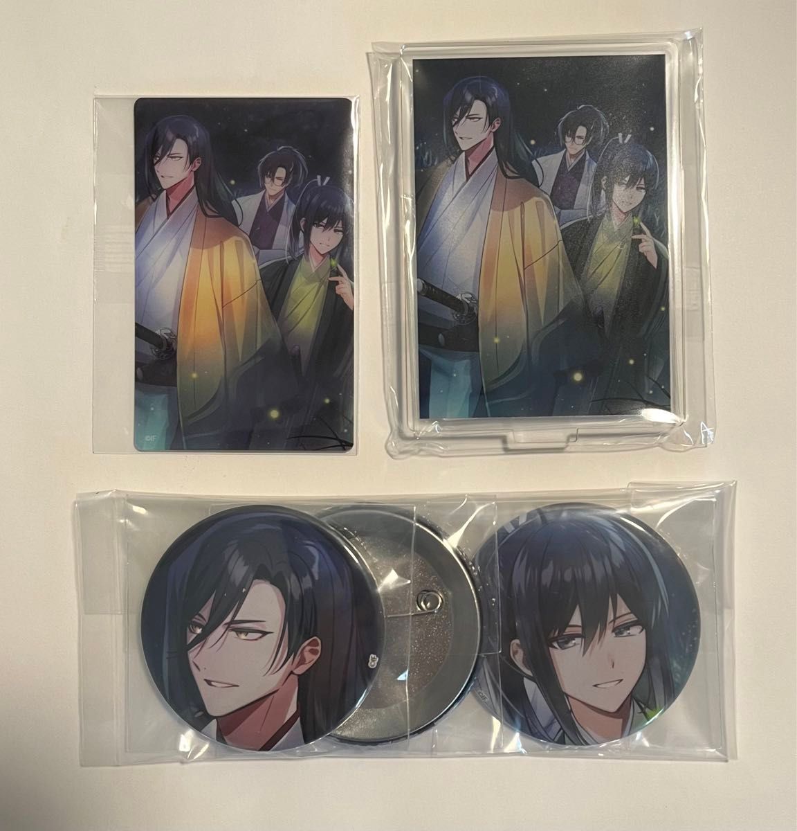新品未開封 BYAKKO～四神部隊炎恋記～ アクスタ オトメイト缶