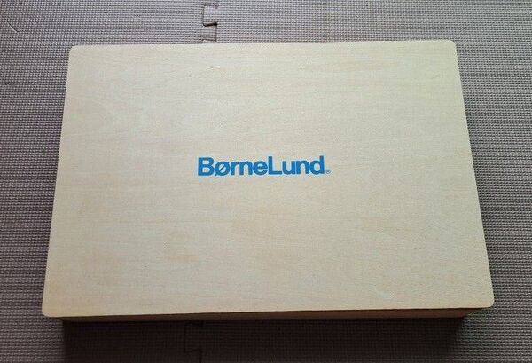 BorneLund 木製パズル ベビー 玩具 積み木