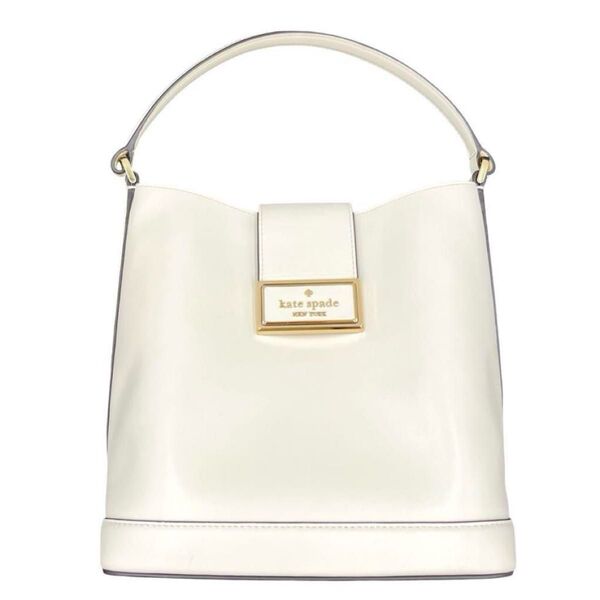 kate spade リーガン バケット ホワイト ケイトスペード ハンドバッグ レザー 2WAY