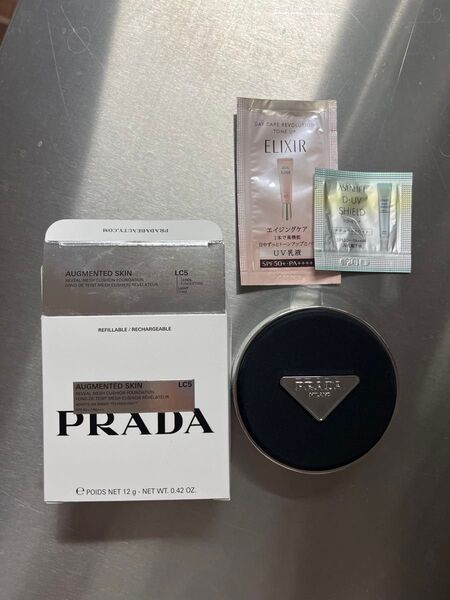 プラダ メッシュ クッション prada LC5 アスタリフト 日焼け止め D-UVシールド トーンアップ エリクシール