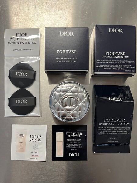 Dior ディオールスキン フォーエバーイドラグロウクッション 00N ニュートラル uvシールド フォーエバーグロウヴェール