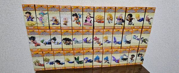 ドラゴンボール ワールドコレクタブルフィギュア30th 国内正規品 未開封品 36体 フルコンプ 販促ポスター付き