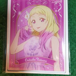 ★オンラインくじ 鬼塚夏美 アクリルカードキーホルダー C-9賞 ラブライブ【新品、未開封】