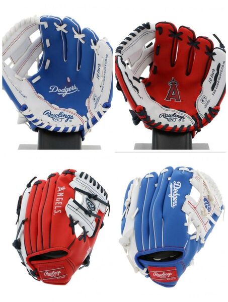 Rawlings ローリングス キッズグラブ LAエンジェルス & LAドジャース10インチ ジュニア キッズ用 野球 グローブ