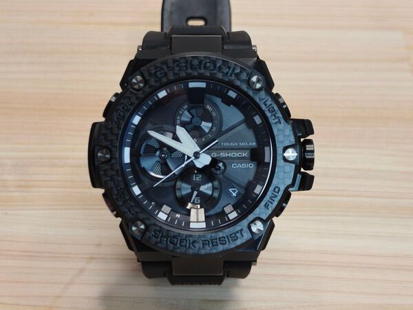 CASIO G-SHOCK GST-B100X B100カーボン ソーラー メンズ ウォッチ 腕時計 Bluetooth