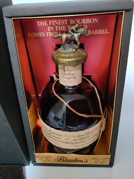 【未開栓】Blantons ブラントン SINGLE BARREL シングルバレル 1992 バーボン 46.5% 750ml