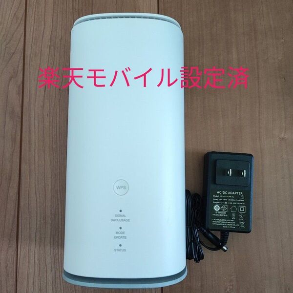 307 Speed Wi-Fi 5G L13 ホームルーター ZTR02 楽天モバイル設定済 動作確認済 利用制限◯