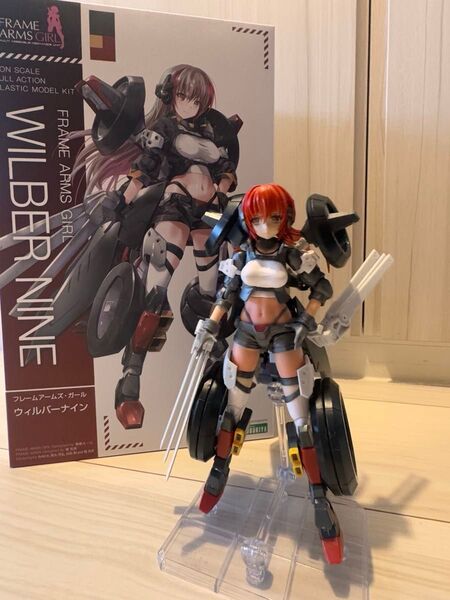 壽屋(KOTOBUKIYA) フレームアームズ・ガール ウィルバーナイン 全高約160mm ノンスケール プラモデル