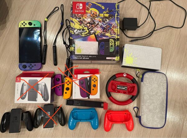 Nintendo Switch 有機EL スプラトゥーン3エディション本体と周辺機器