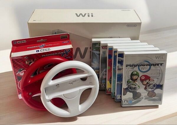 wii 本体セット マリオカート 2人ですぐに遊べます 任天堂 NINTENDO マリオ