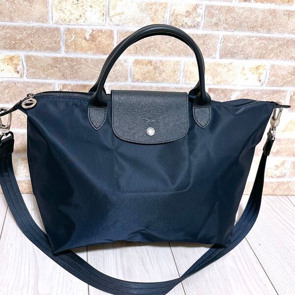 《ほぼ未使用》LONGCHAMP(ロンシャン)2wayバッグ