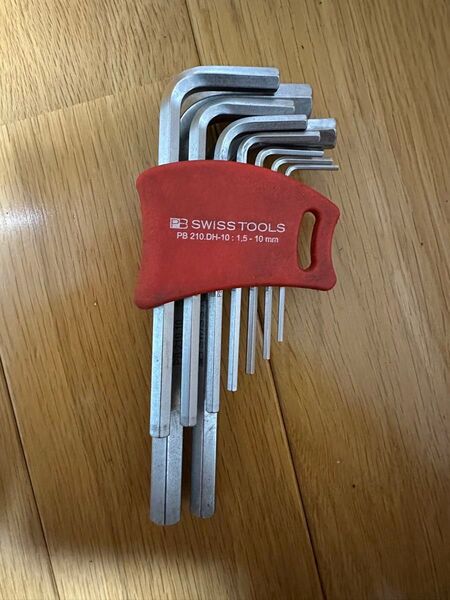 PB SWISS TOOLS 六角レンチセット 9本組 ショート