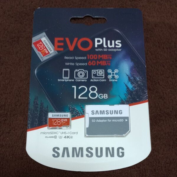 microSDカード SAMSUNG EVO Plus MB-MC128HA/IT (128GB)