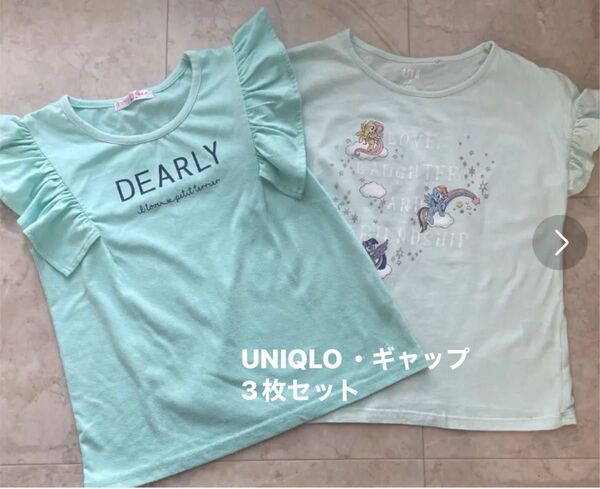 UNIQLO女の子110夏Tシャツ