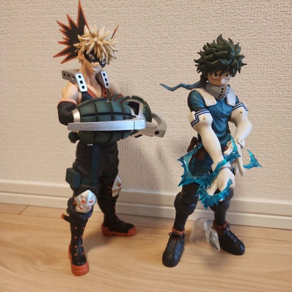 僕のヒーローアカデミア 一番くじ I'm Ready 緑谷出久 爆豪勝己 フィギュア 2点セット