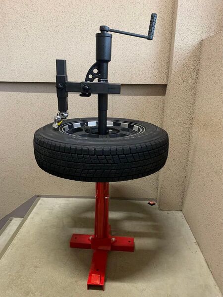 手動式タイヤチェンジャー 2way方式 ギヤリンチ付きません ビードブレーカー付きません ギアレンチ仕様