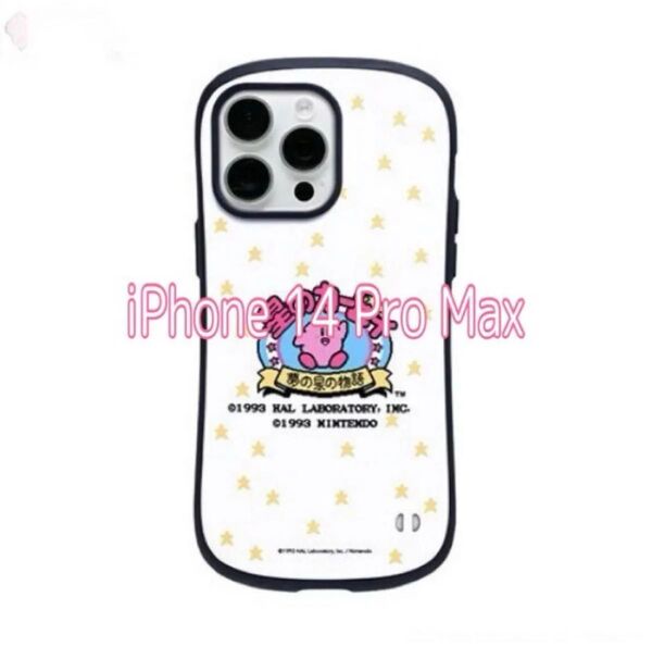 iFace First Class 星のカービィ iPhone 14 Pro Max ケース (タイトル)