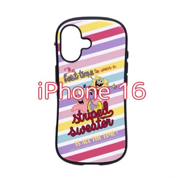 iFace First Class スポンジ・ボブ iPhone 16 ケース MagSafe 対応 MagSynq