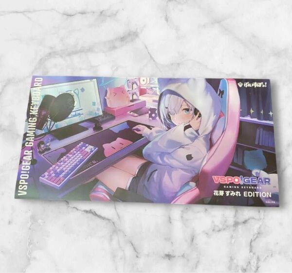 新品VSPO! GEARゲーミングキーボード 花芽すみれEdition ぶいすぽ