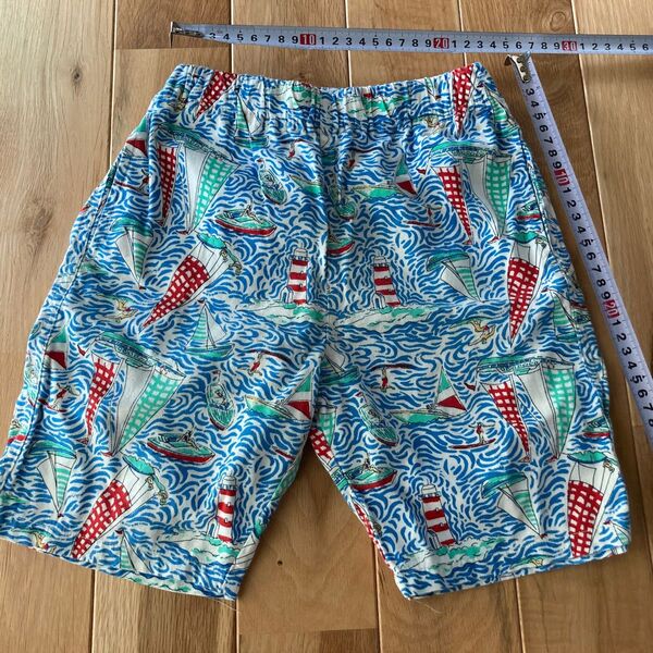 【マーキーズ】ハーフパンツ 120cm キッズ ヨット柄 MARKEY’S