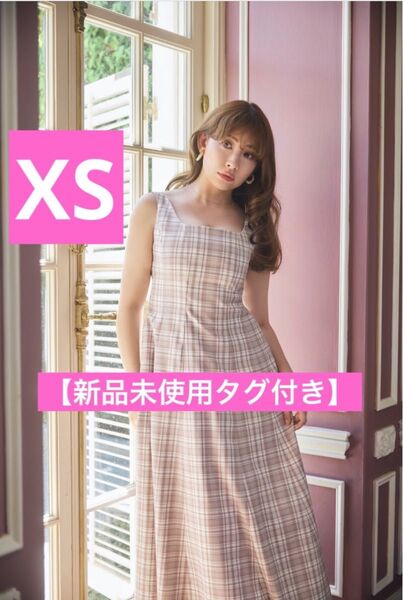 【新品未着用】Paddington Long Dress mauve beige