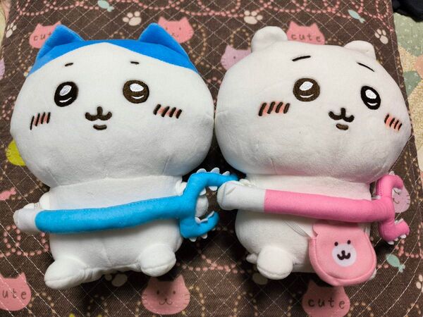 【2匹セット】ちいかわ おしゃべりちいかわ & 超いっぱいいっぱいおしゃべりハチワレ