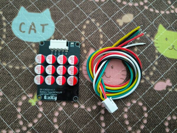 4S 5Aアクティブセルバランサー リチウム、リポ、Lifepo4バッテリーイコライザーのエネルギー転送コンデンサ