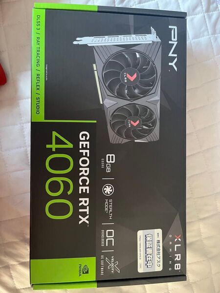 保証付き GeForce RTX 4060 8GB NVIDIA PNY グラフィックボード