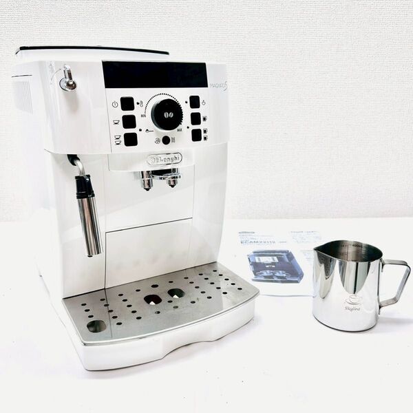 動作保証付 DeLonghi デロンギ マグニフィカS ECAM22112W 全自動コーヒーマシン