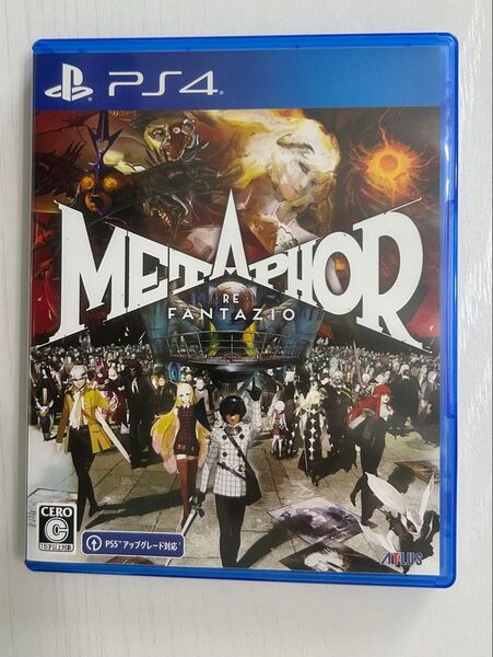 PS4 METAPHOR RE FANTAZIO メタファー リ・ファンタジオ