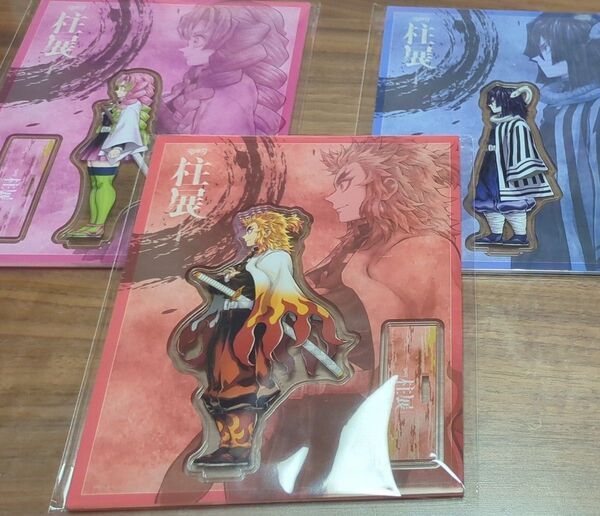 鬼滅の刃 柱展 横 福岡開催記念ビジュアル ランダムアクリルスタンド