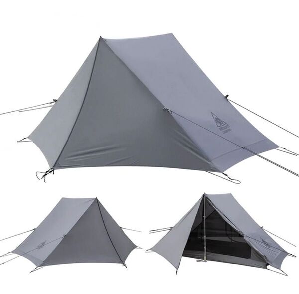 OneTigris軽量 登山用テント 2人用 良い通気性 撥水加工簡単設営3シーズン 自転車/バイク旅行/ハイキング/キャンプ用