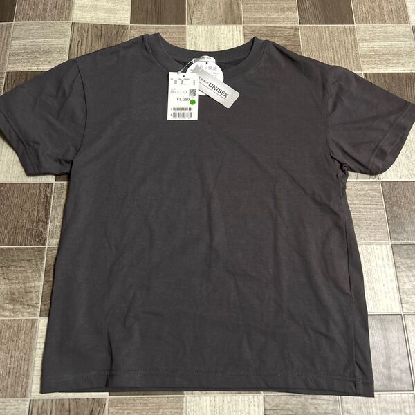 レディース シネマクラブ 半袖Tシャツ SSサイズ グレー クルーネック UVカット ひんやり接触冷感 ハニーズ