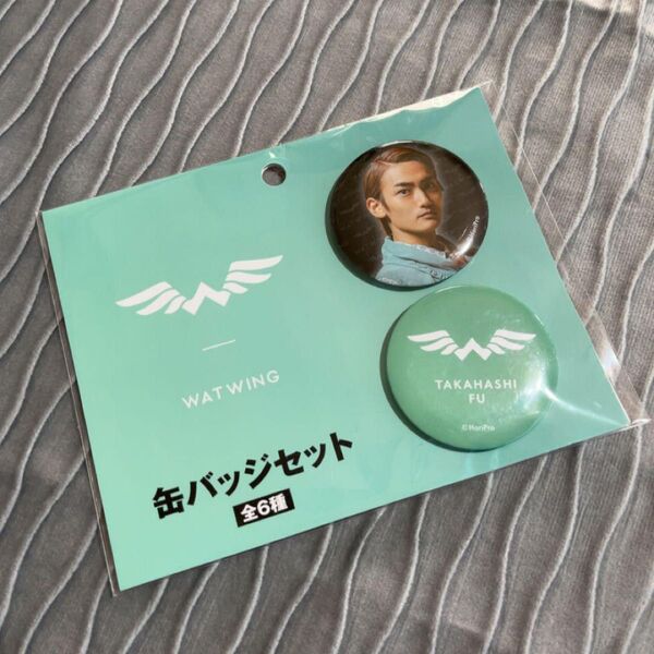 非売品♪WATWING ワトウィン 高橋颯(たかはしふう)缶バッジセット!未開封