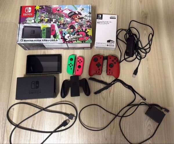Nintendo Switch スプラトゥーン2セット(ソフトなし)+スプラトゥーン3(特典付き)+おまけ