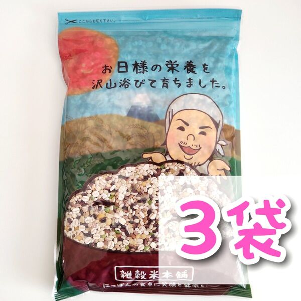 国産 明日への輝き39穀米ブレンド 450g 3個