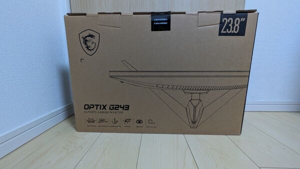 MSI Optix G243 ゲーミングモニター 23.8インチ ドット抜けあり