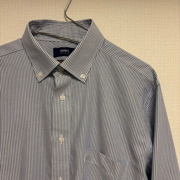 青山 PERSON'S ノンアイロンマックス ワイシャツ 長袖 L-82