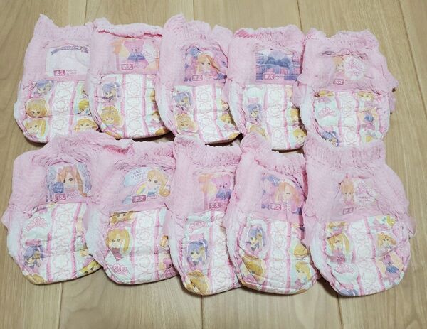 トレパンマン Lサイズ 10枚 女の子 リカちゃん ピンク