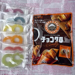 カンロ グミッツェル6個&チョコクロキャンディ サクマドロップス 1袋セットです。お値下げ中です。