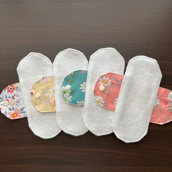 90 おりもの用布ナプキン お股を冷えから守る 医療用オオサキメディカルのリント布使用