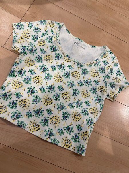 ユニクロ UT ポールアンドジョー 半袖Tシャツ L 花柄