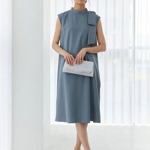 Edit Sheen 新品 ショルダーリボンAラインドレス