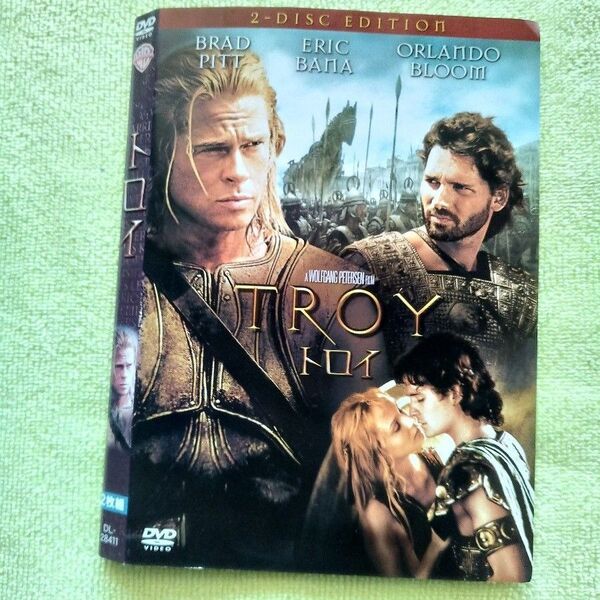 セル版2枚組DVD 「トロイ」 ブラッド・ピット/エリック・バナ/オーランド・ブルーム ★ケース無し!