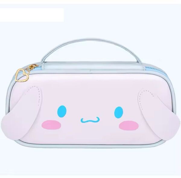 シナモロール シナモン ポーチ メイクポーチ 化粧ポーチ 筆箱 ふでばこ プレゼント 誕生日 キャラクターグッズ 可愛い 大容量